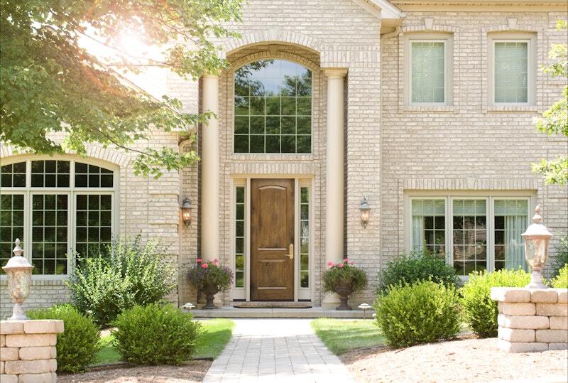 Brunt リアリスト typeE タンカラー ProVia® Signet® Fiberglass Front Doors